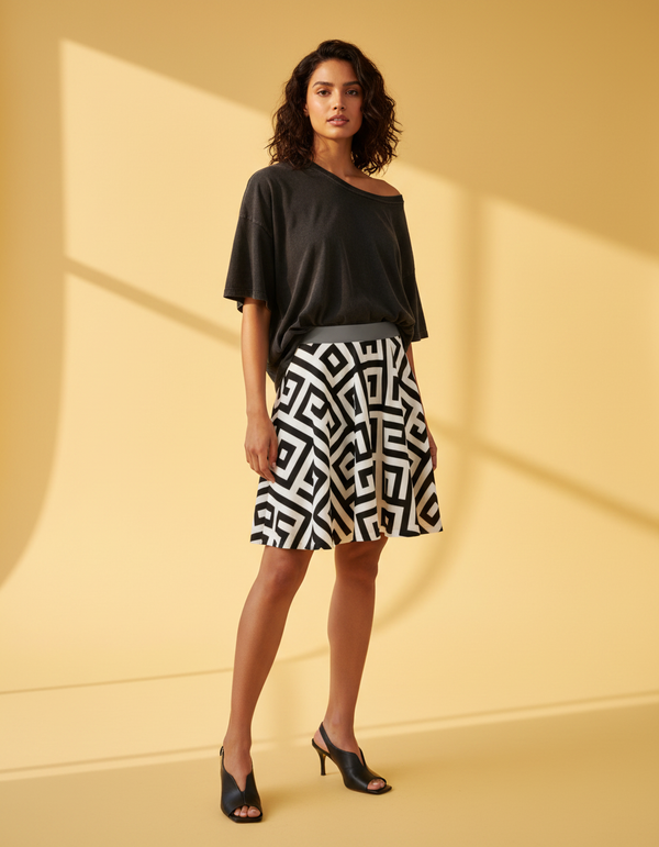Aegean Skater Skirt