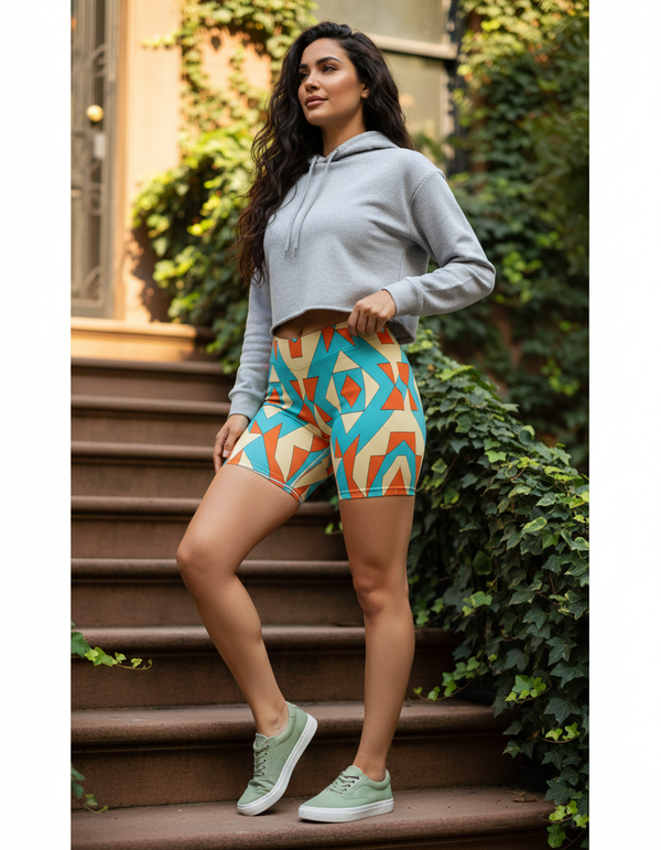 Women's Short Shorts in Vector