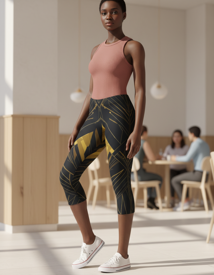 Zephyr capri leggings