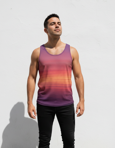 Men's Dusty Rose Solstice Tank Top tank top