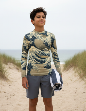 Tide Rash Guard Youth Rash Guard — Dripper