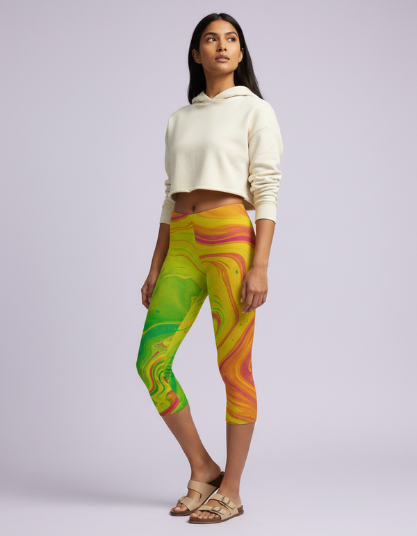 Euphoria Capri Leggings Capri Leggings — Dripper