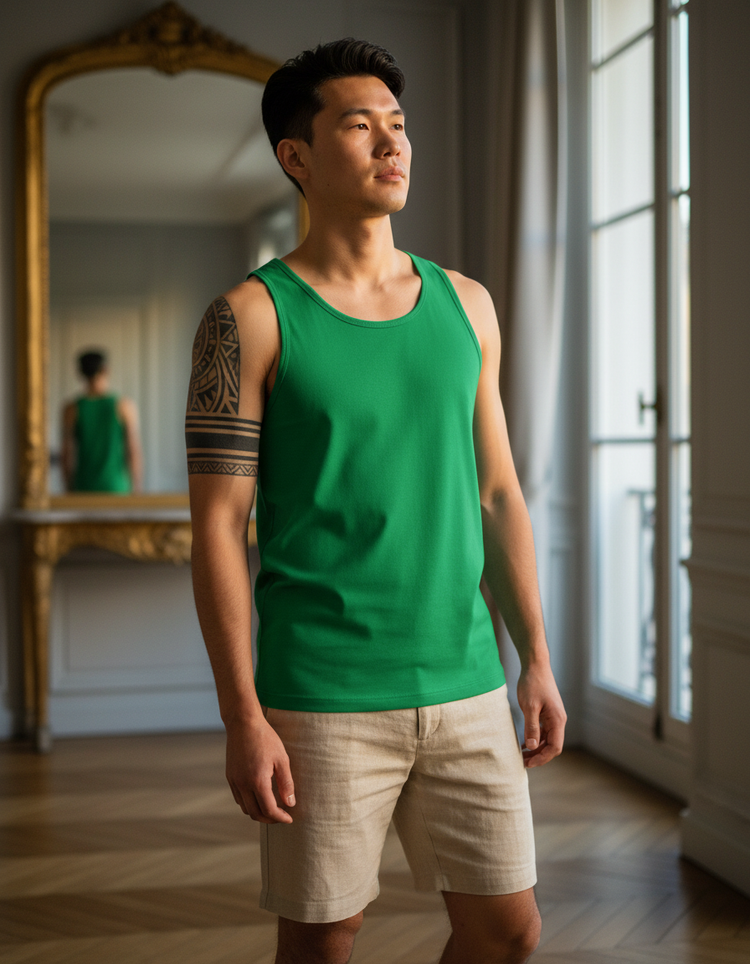 Malachite Tank Top Men's Tank Top — Dripper