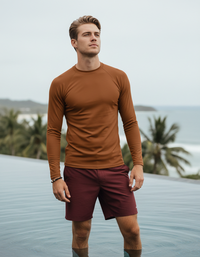 Men's Saddle rash guard