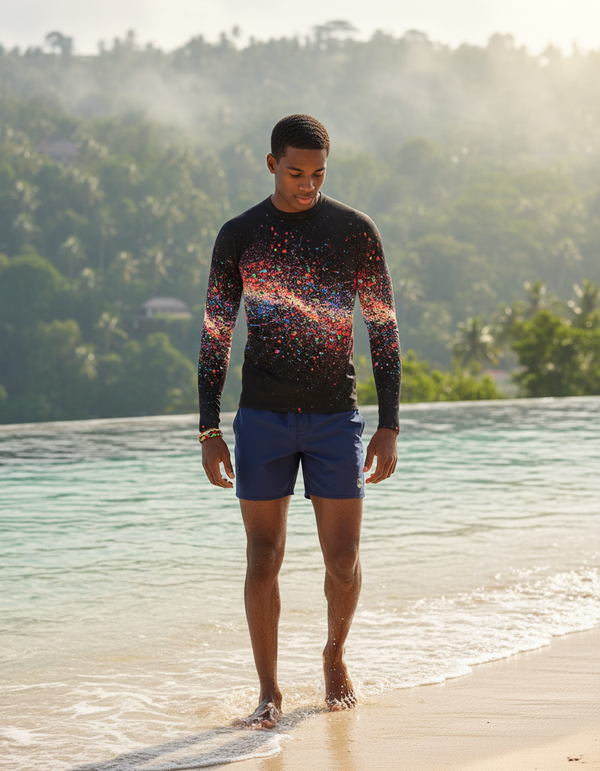 Pixelate Rash Guard bikini — Dripper