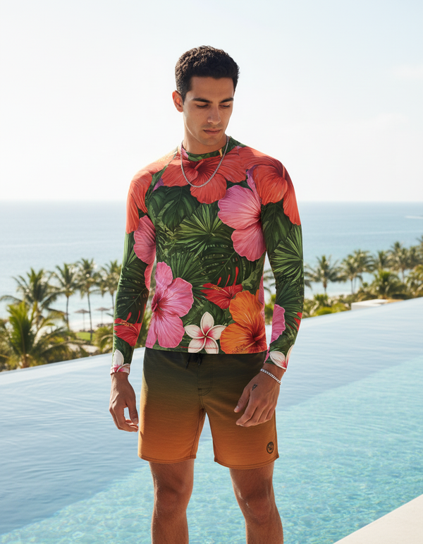 Island Escape Paradise Rashguard