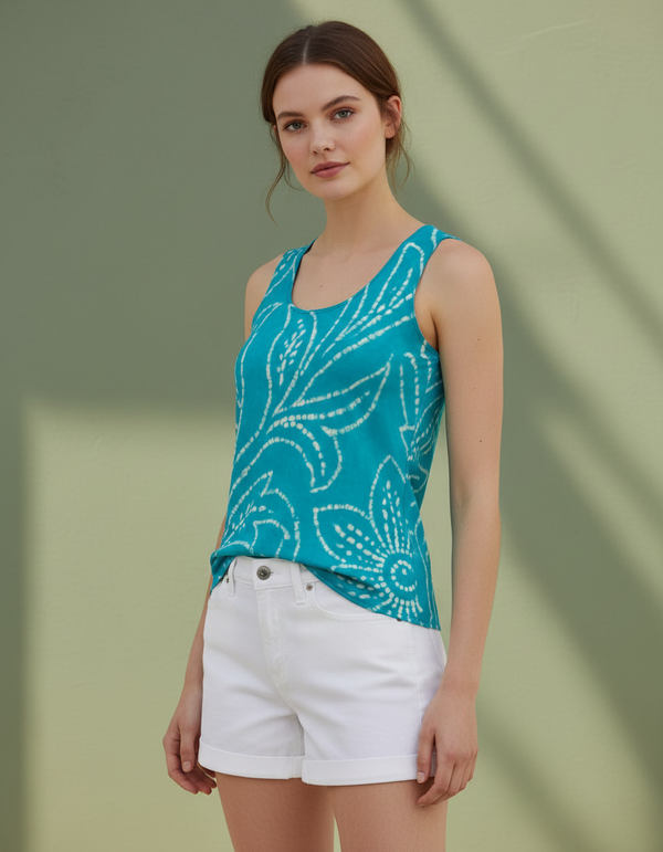 Oceanic Flow Gelang Tank Top