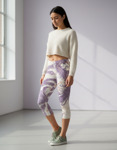 Rhodonite Ember Capri Leggings capri leggings