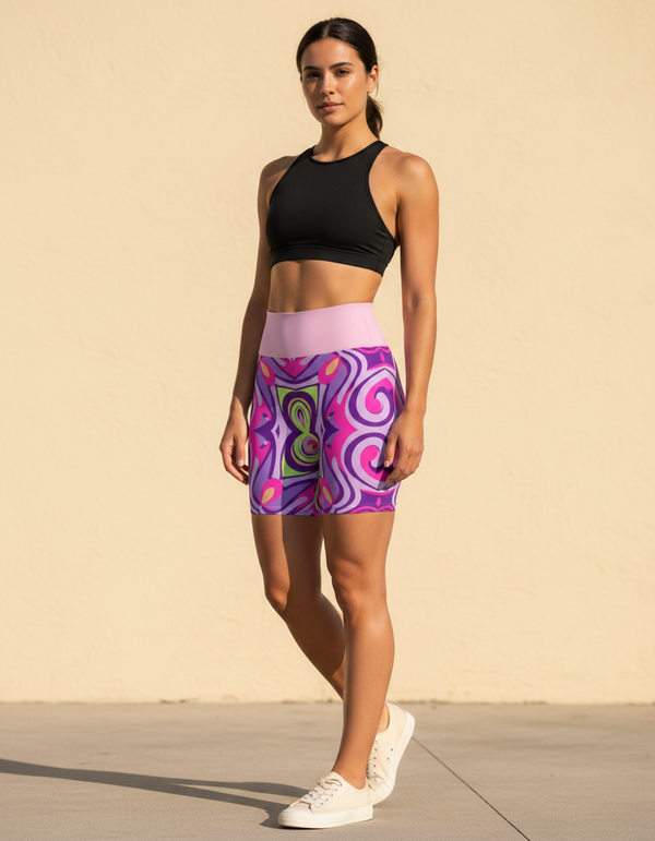 Nebula Yoga Shorts bikini — Dripper