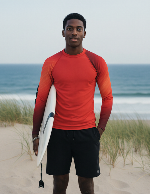 Lava Falls Spectrum Rash Guard Men's Rashguard — Dripper