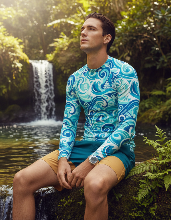 Tide Rash Guard bikini — Dripper