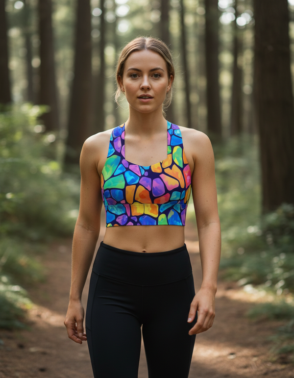 Aura longline sports bras