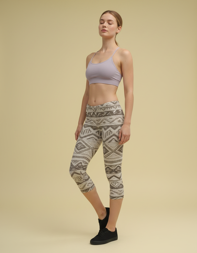 Angora Quipu Capri Leggings capri leggings