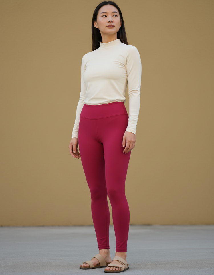 Viva Magenta Leggings Women's Leggings — Dripper