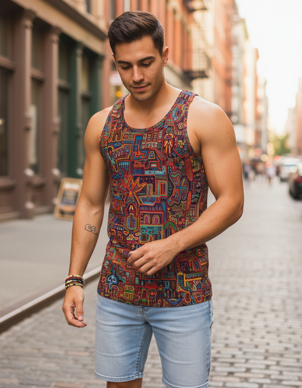 Men's Solstice tank tops
