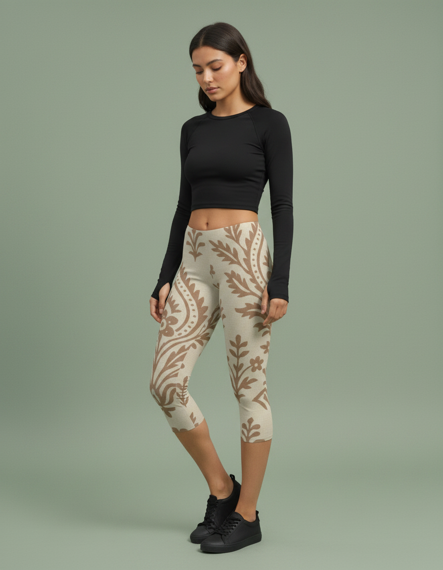 Angora Pavitra capri leggings