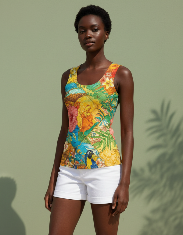 Kaimana Tank Top bikini — Dripper