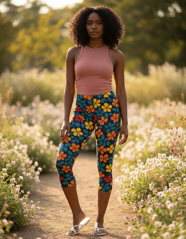 Hana Capri Leggings Capri Leggings — Dripper