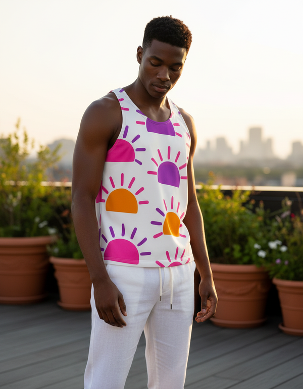 Men's Aurora tank tops