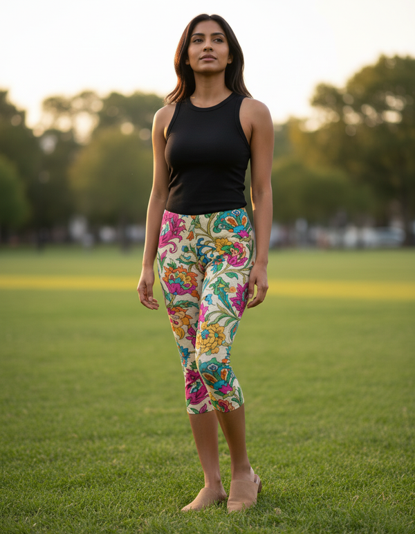 Zahra Capri Leggings Capri Leggings — Dripper