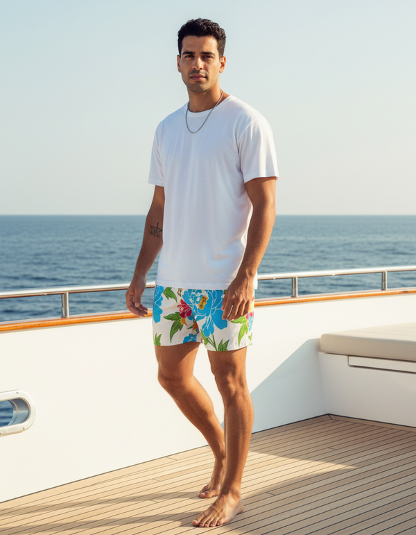 Chinese Collection men's swim trunks