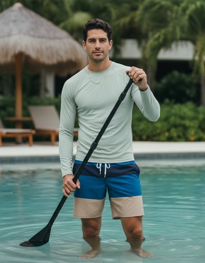 Men's Ash rash guard