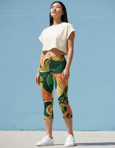 Eclipse Capri Leggings capri leggings