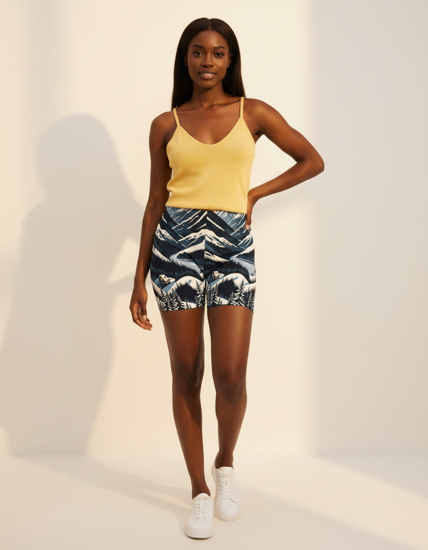 Whistler Nocturne women's short shorts