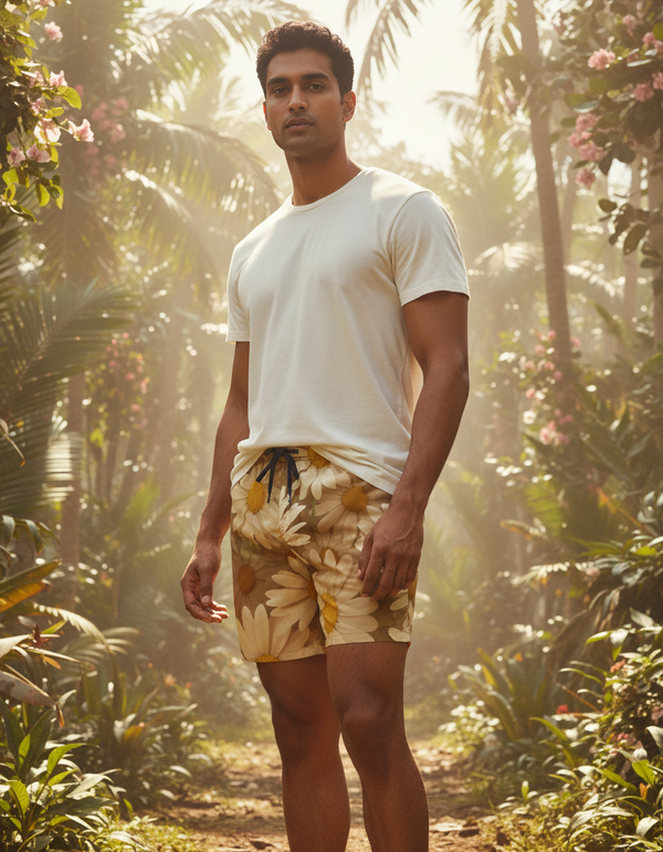 Daisy Collection men's swim trunks