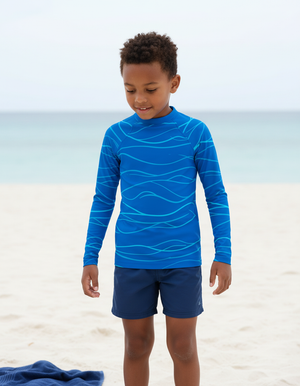 Aqua Rash Guard Kids Rash Guard — Dripper