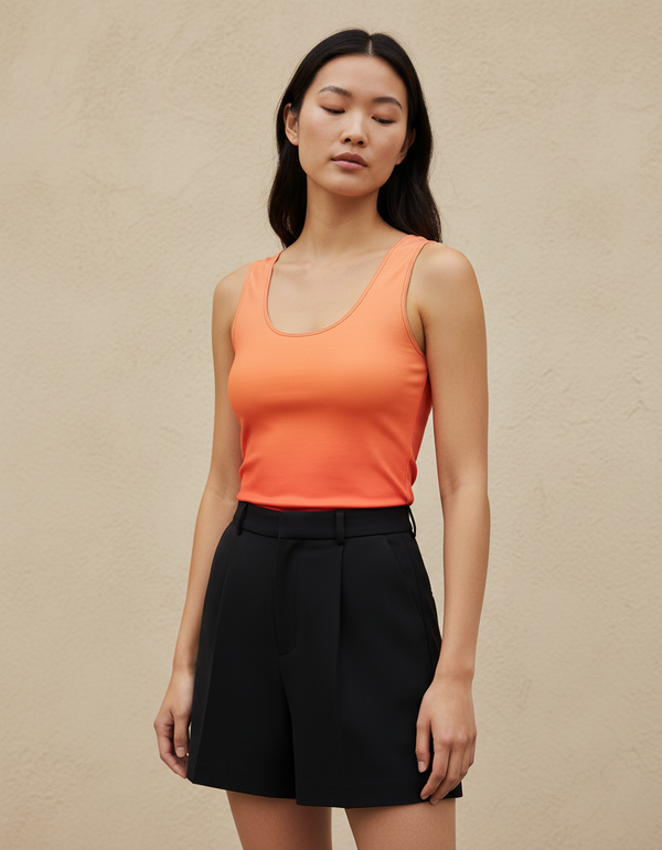 Tank Top in Coral Celestia