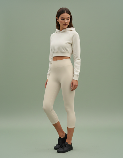 Oyster Capri Yoga Leggings capri yoga leggings