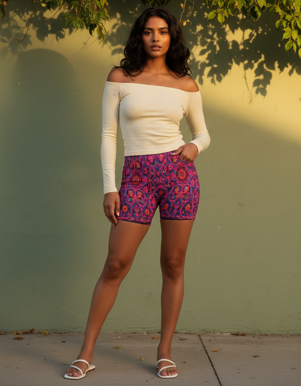 Zarif women's short shorts