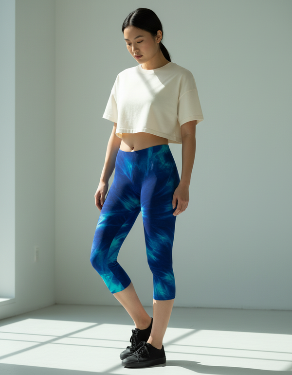 Glacier Capri Leggings bikini — Dripper