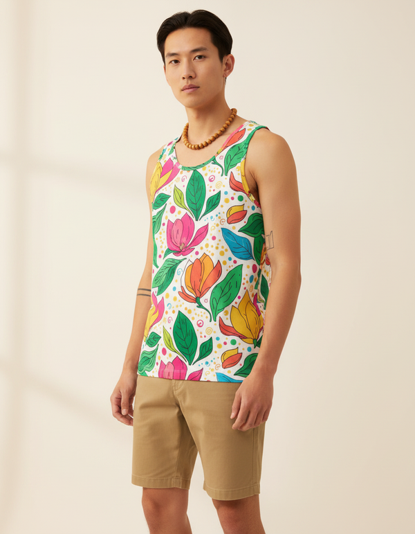 Men's Blossom tank tops