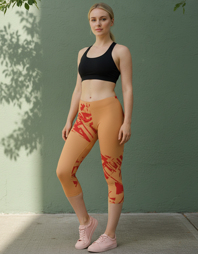 Muskmelon Vivid Capri Leggings capri leggings