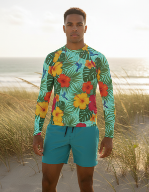 Tropical Collection Rash Guard rashguards