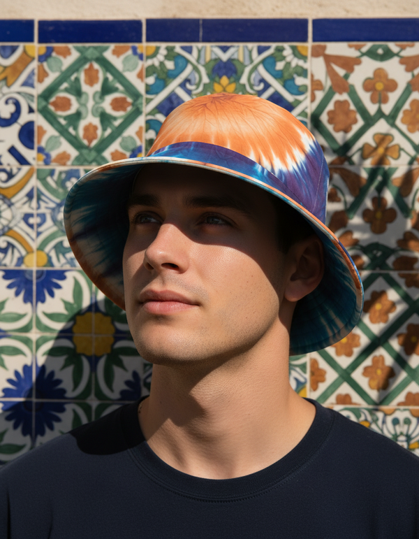 Tie-dye Collection bucket hats