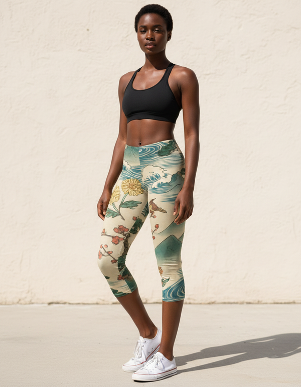 Edo Capri Leggings bikini — Dripper