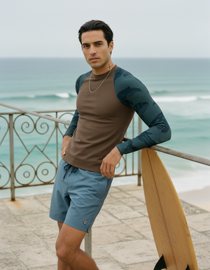 Breeze Rash Guard Men's Rashguard — Dripper