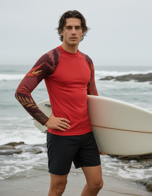 Lava Falls Tropique Rash Guard Men's Rashguard — Dripper