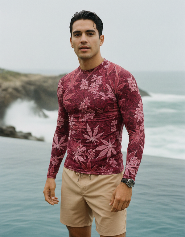Rashguard in Hot Pink Kumo