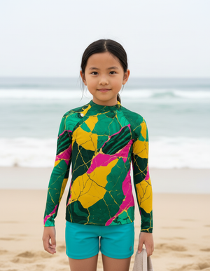 Sizzle Kids Rash Guard bikini — Dripper