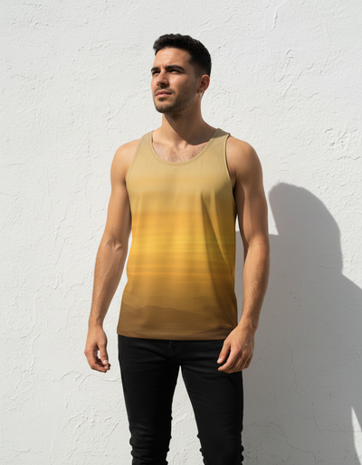 Men's Lemon Yellow Solstice Tank Top tank top