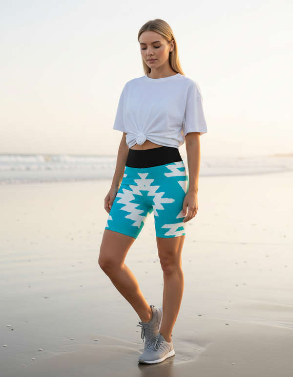 Southwestern Collection yoga shorts