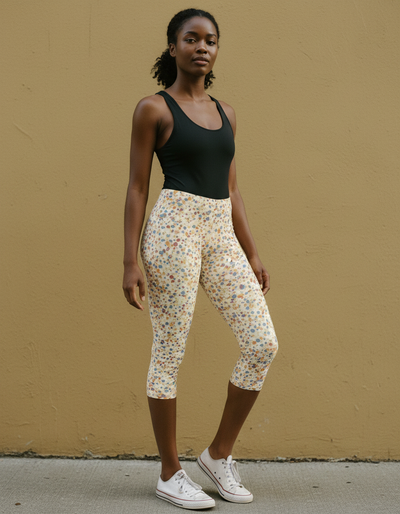 White Onyx Sumi Capri Leggings capri leggings