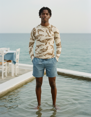 Men's Angora Breeze men's short-sleeve rashguards