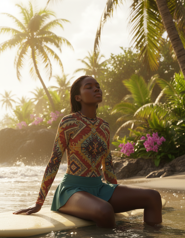Kismet Rash Guard bikini — Dripper