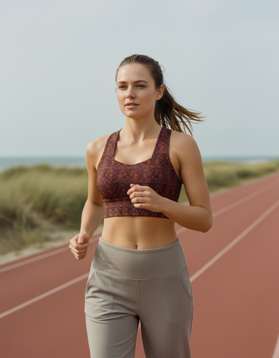 Kumo Longline Sports Bra longline sports bra