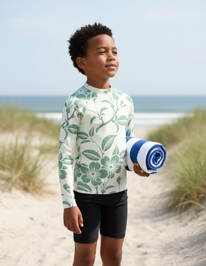 Kids Jelly Mint Fusion kids rashguards